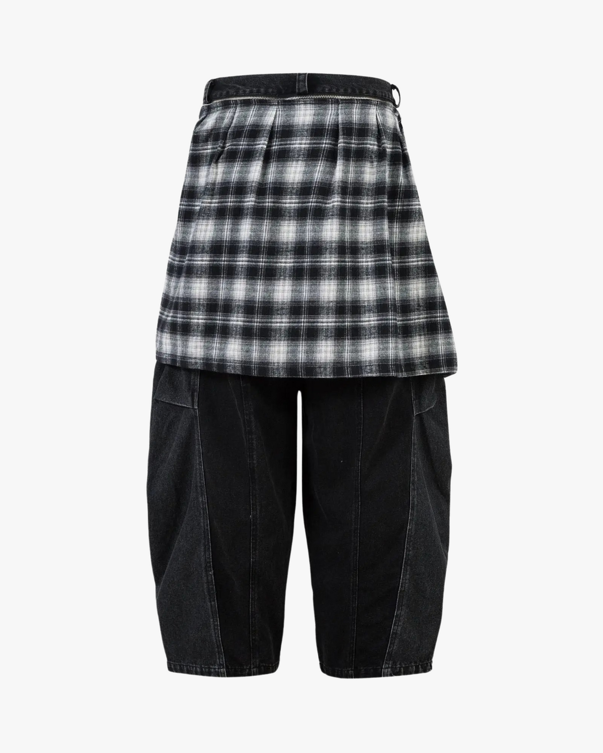 MAZARIN Grunge Layered Jeans
