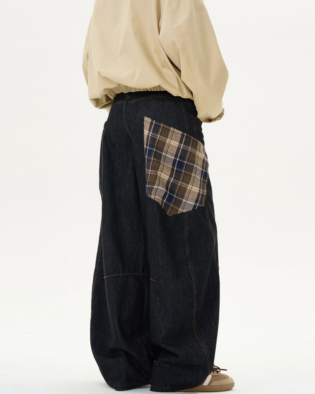 MAZARIN Baloon Night Blue Denim