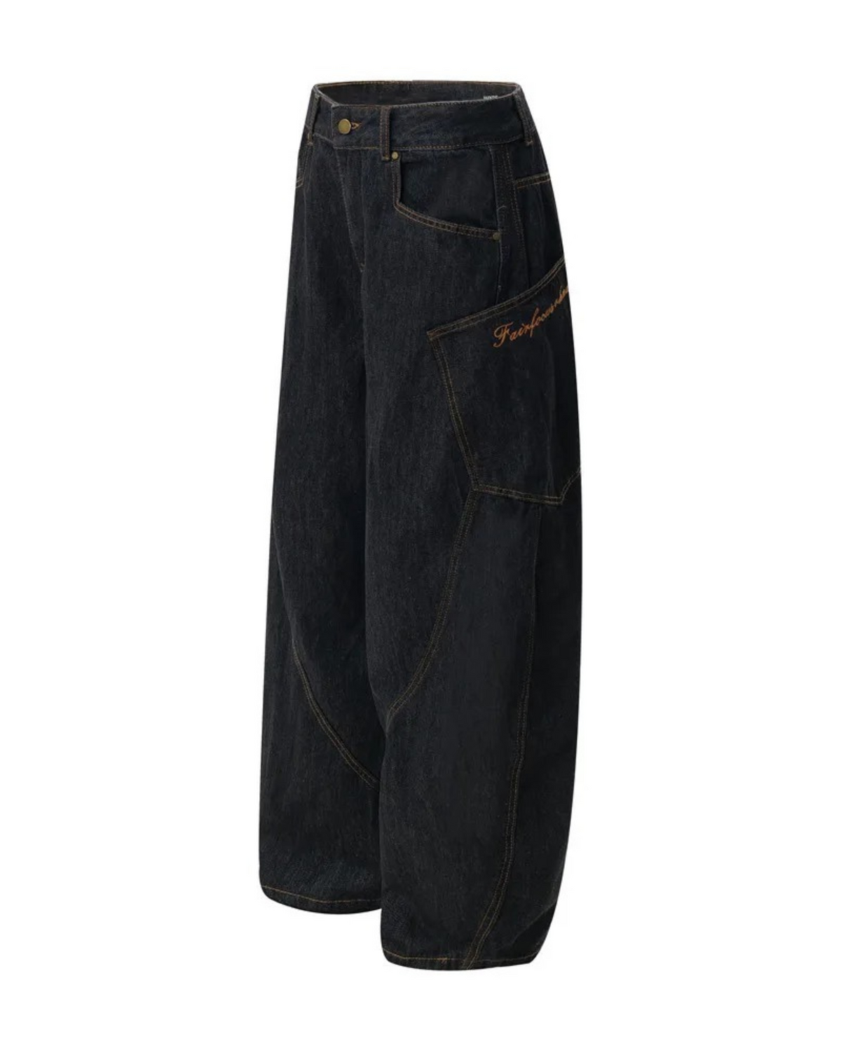 MAZARIN Baloon Night Blue Scottish Denim