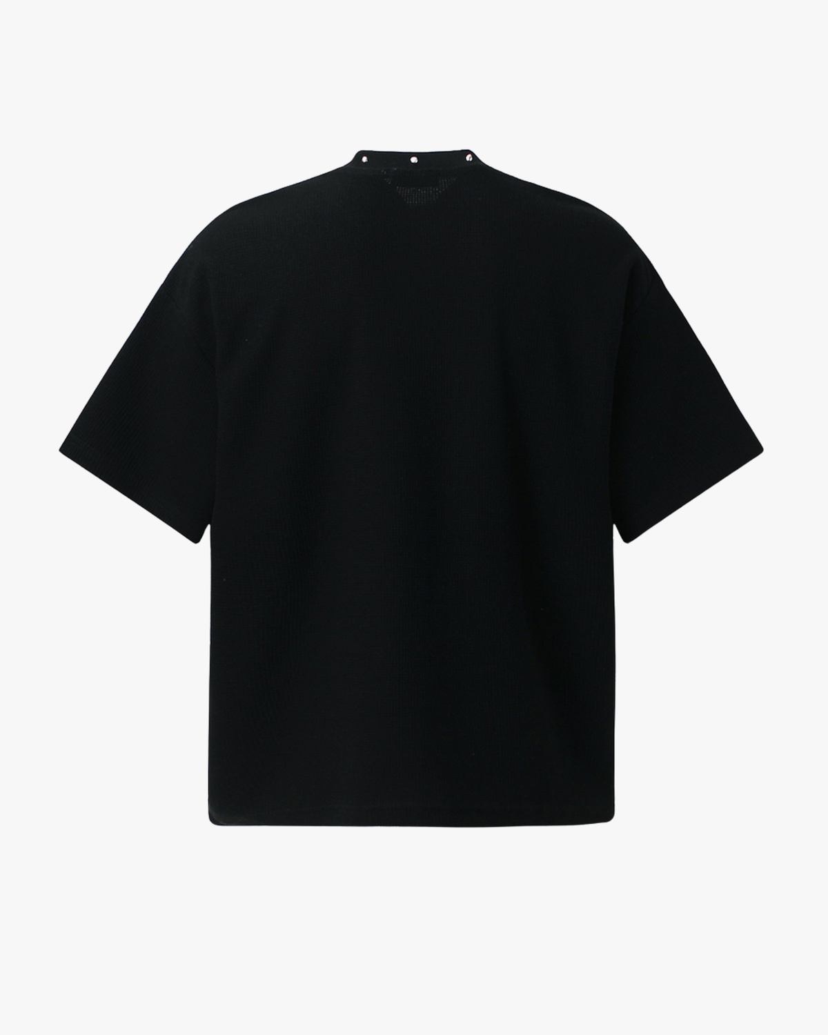 MAZARIN Cross Relic Studded Tee - Black