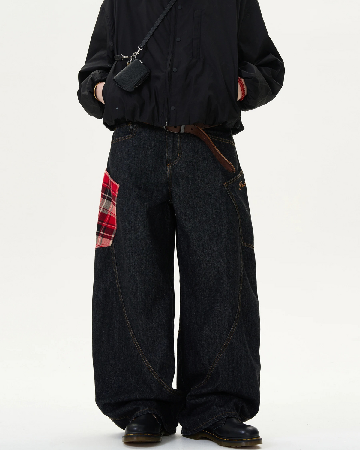 MAZARIN Baloon Night Blue Scottish Denim