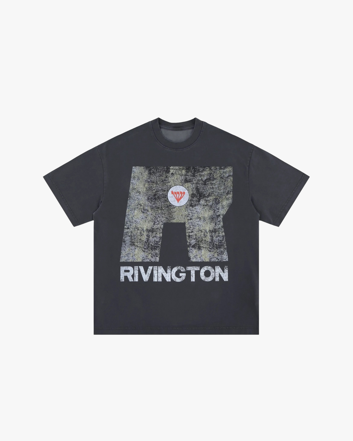 MAZARIN Rivington Distressed Graphic Tee