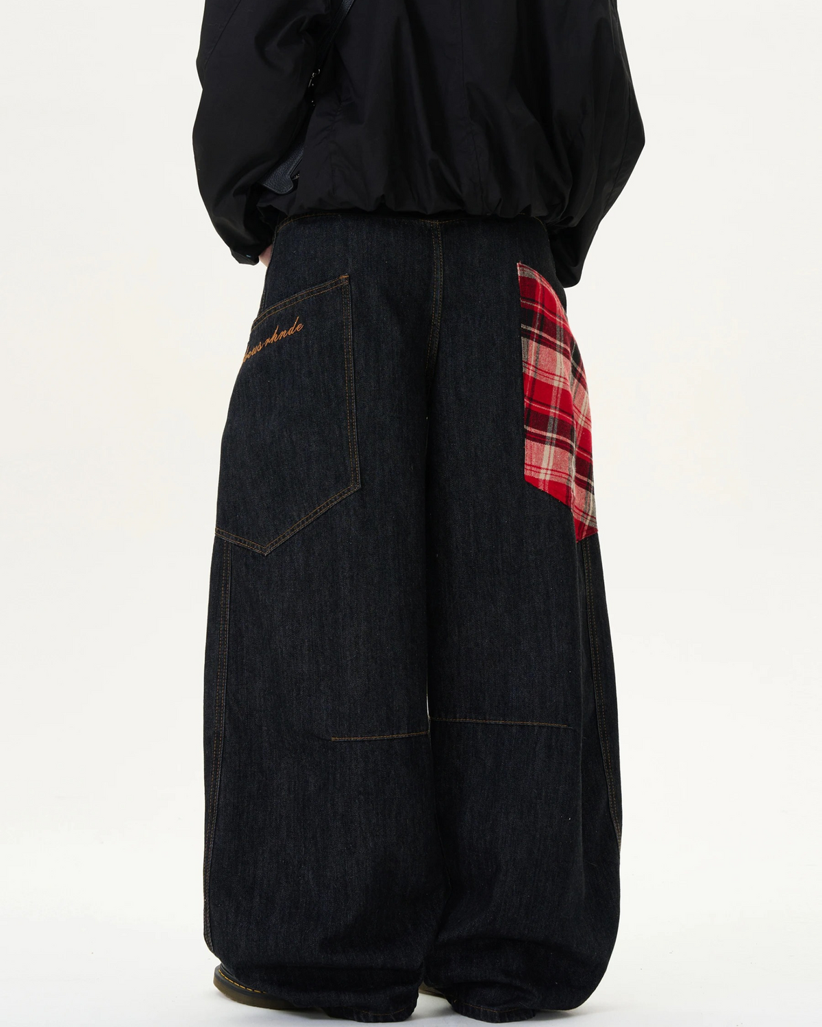 MAZARIN Baloon Night Blue Scottish Denim